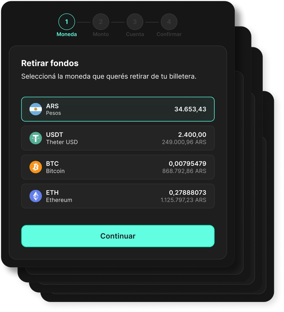 Retiro de fondos