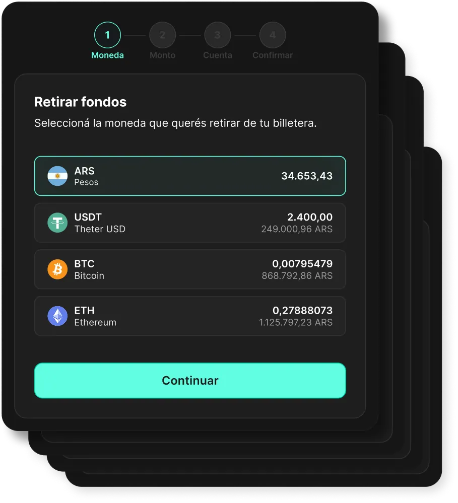 Retiro de fondos