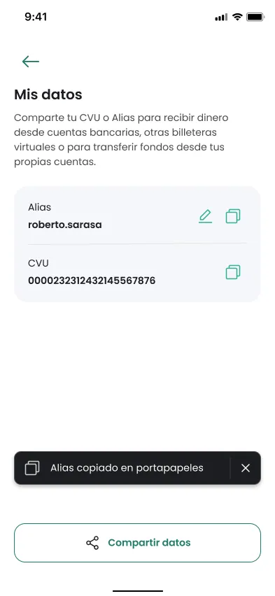 Mis datos