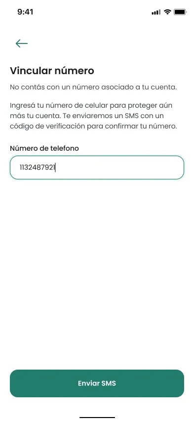 Vincular teléfono
